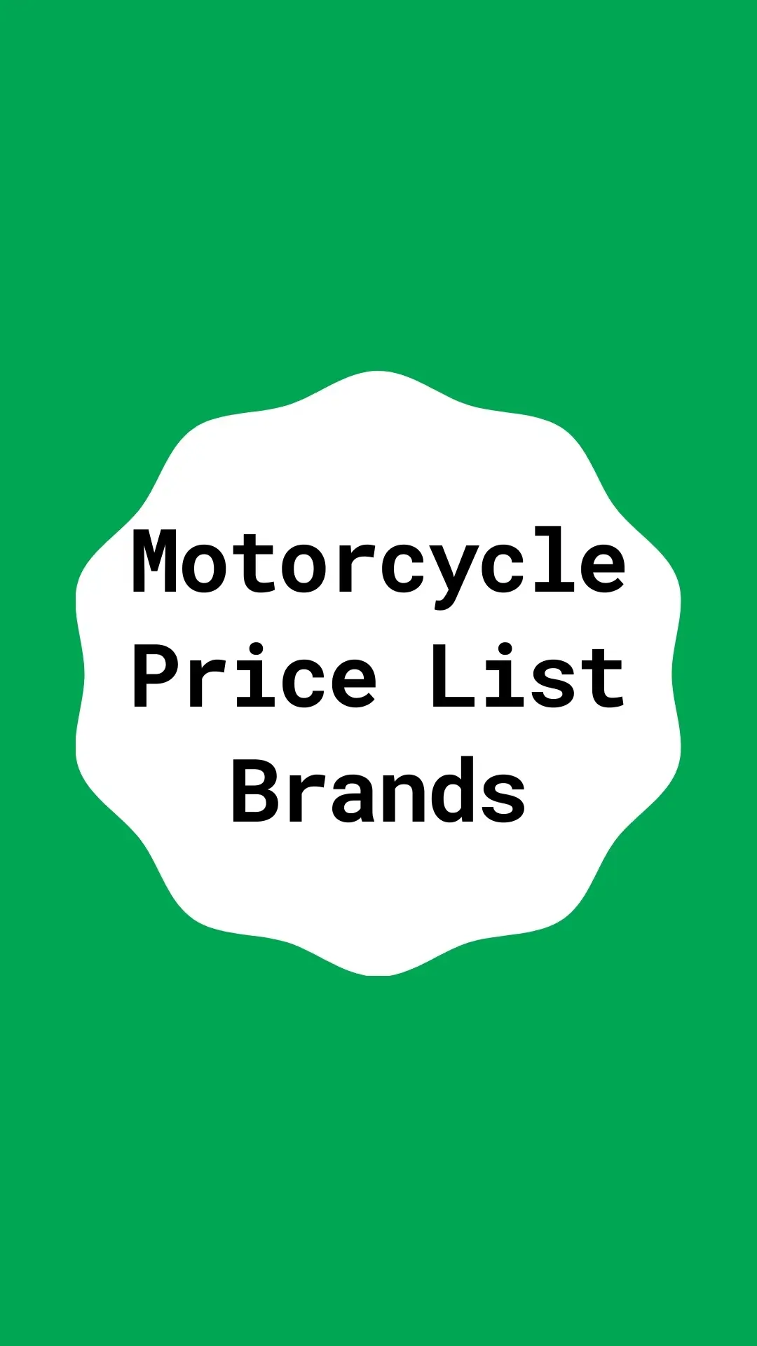 Motorcycle Brands and Models SBK MOTORCYCLE