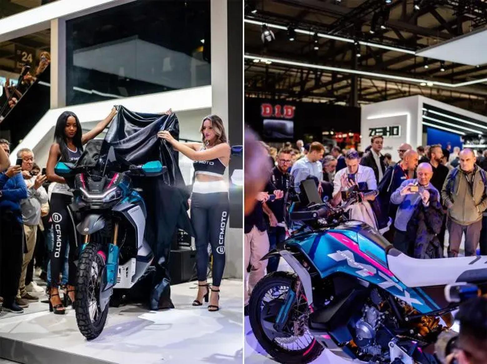 2023 Eicma'da Tanıtılan CF MOTO Motosikletleri :  CFMOTO, 125NK,CF MOTO MT-X,CF MOTO 450MT... - SBK MOTOR
