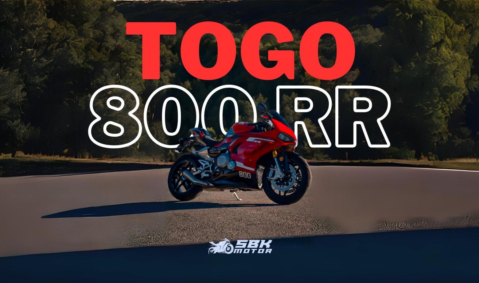 Specifiche della moto TOGO RR800 | Motore cinese a 4 cilindri - SBK MOTOR