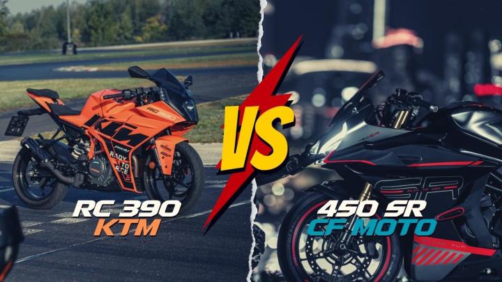 KTM RC 390 vs CF MOTO 450SR Kıyaslaması | Karşılaştırması