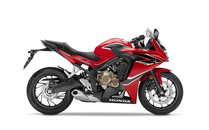 Honda CBR650R Modello di motocicletta Specifiche: Coppia:63nm., Potenza:95.1hp, Peso:208, Velocità massima:264, Capacità serbatoio: 15.4, Consumo carburante: 4.9, Numero cilindri:4, Numero valvole: 16