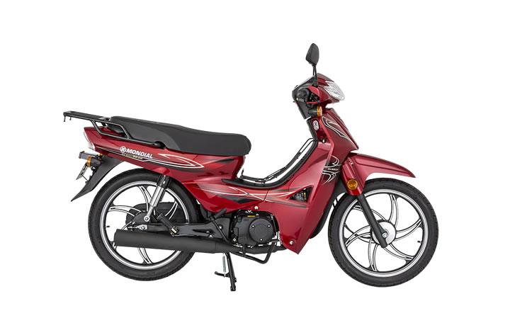 Mondial SFC MINI 50 ec Modello di motocicletta Specifiche: Coppia:3.8nm., Potenza:2.6hp, Peso:92, Velocità massima:100, Capacità serbatoio: 3.9, Consumo carburante: 2.1, Numero cilindri:1, Numero valvole: 2