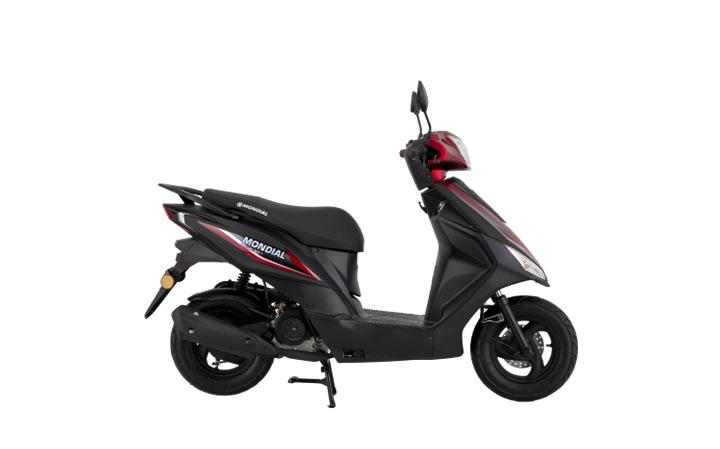 Mondial 50 Loyal i Modello di motocicletta Specifiche: Coppia:3.1nm., Potenza:2.8hp, Peso:83, Velocità massima:45, Capacità serbatoio: 4, Consumo carburante: 2.1, Numero cilindri:1, Numero valvole: 2