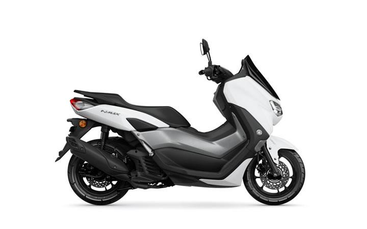 Yamaha NMAX125 Modello Motocicletta Caratteristiche: Coppia:11.2nm., Potenza:12.2hp, Peso:131, Velocità Massima:120, Capacità Serbatoio: 7.1, Consumo: 2.2, Numero Cilindri:1, Numero Valvole: 4