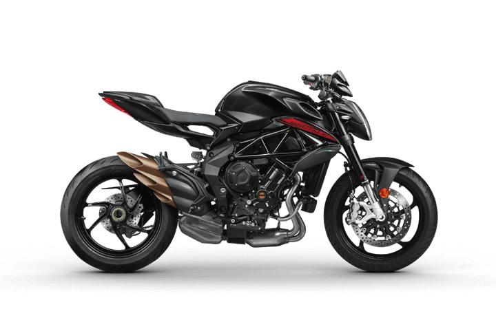 MV AGUSTA BRUTALE 800 R Modello Motocicletta Caratteristiche: Coppia:85nm., Potenza:110hp, Peso:175, Velocità Massima:237, Capacità Serbatoio: 16.5, Consumo: 5.1, Numero Cilindri:3, Numero Valvole: 12
