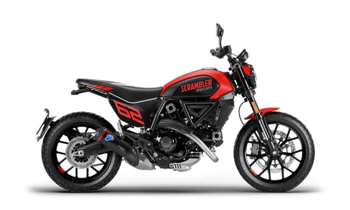 Ducati Scrambler Full Throttle Modello di motocicletta Specifiche: Coppia:65.2nm., Potenza:73hp, Peso:185, Velocità massima:200, Capacità serbatoio: 13.5, Consumo carburante: 5.2, Numero cilindri:2, Numero valvole: 4