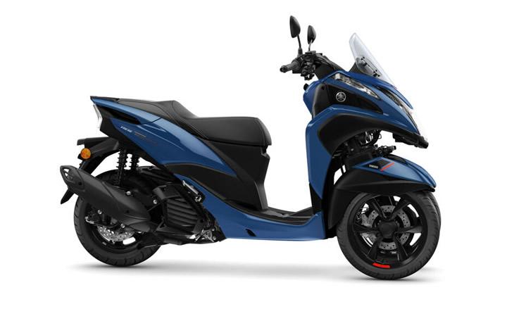 Yamaha Tricity 155 Modello Motocicletta Caratteristiche: Coppia:14nm., Potenza:14.8hp, Peso:172, Velocità Massima:100, Capacità Serbatoio: 7.2, Consumo: 2.5, Numero Cilindri:1, Numero Valvole: 4