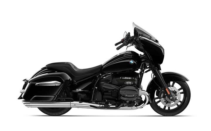 BMW R 18 B Modello Motocicletta Caratteristiche: Coppia:158nm., Potenza:91hp, Peso:398, Velocità Massima:185, Capacità Serbatoio: 24, Consumo: 5.8, Numero Cilindri:2, Numero Valvole: 8