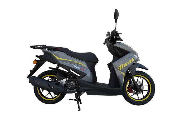 MOTOLUX MW46 Modello di motocicletta Specifiche: Coppia:8nm., Potenza:7.1hp, Peso:105, Velocità massima:85, Capacità serbatoio: 6, Consumo carburante: 2.4, Numero cilindri:1, Numero valvole: 4