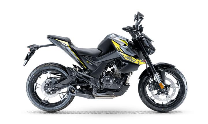 RKS RZ150 Caratteristiche del Modello Moto: Tork:16nm., Güç:18.7hp, Peso:143, Velocità Massima:143, Capacità del Serbatoio: 12.5, Consumo di Carburante: 3.2, Numero di Cilindri:1, Numero di Valvole: 4