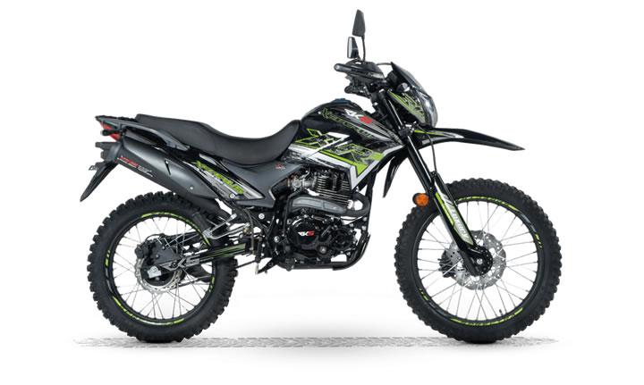 RKS XVR250 Caratteristiche del Modello Moto: Tork:18.4nm., Güç:16.6hp, Peso:139, Velocità Massima:135, Capacità del Serbatoio: 10, Consumo di Carburante: 3.5, Numero di Cilindri:1, Numero di Valvole: 4