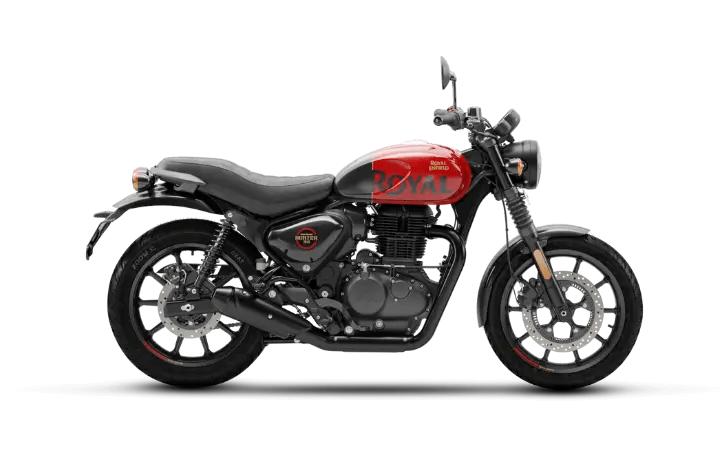 Royal Enfield  Hunter 350 Caratteristiche del Modello Moto: Tork:27nm., Güç:23hp, Peso:181, Velocità Massima:140, Capacità del Serbatoio: 13, Consumo di Carburante: 3, Numero di Cilindri:1, Numero di Valvole: 4