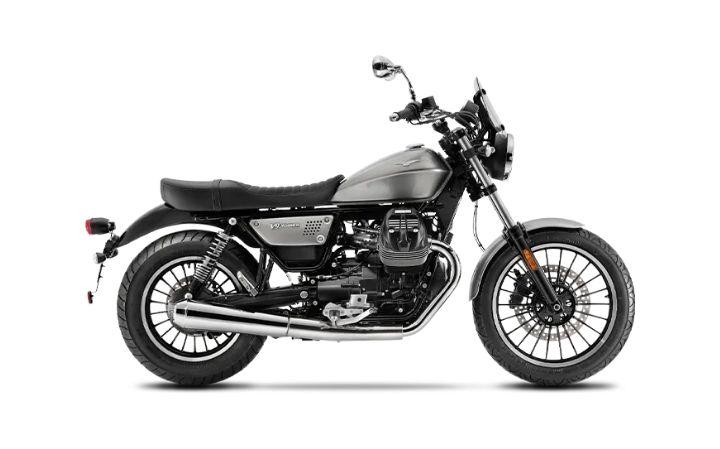Moto Guzzi V9 Roamer Modello Motocicletta Caratteristiche: Coppia:65nm., Potenza:73hp, Peso:210, Velocità Massima:180, Capacità Serbatoio: 19, Consumo: 4.9, Numero Cilindri:2, Numero Valvole: 4