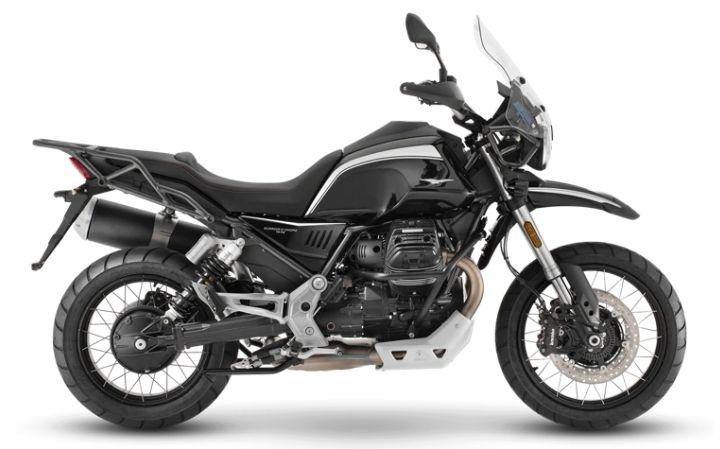 Moto Guzzi V85 TT Guardia d'Onore Modello Motocicletta Caratteristiche: Coppia:82nm., Potenza:76hp, Peso:240, Velocità Massima:190, Capacità Serbatoio: 28, Consumo: 4.9, Numero Cilindri:2, Numero Valvole: 8