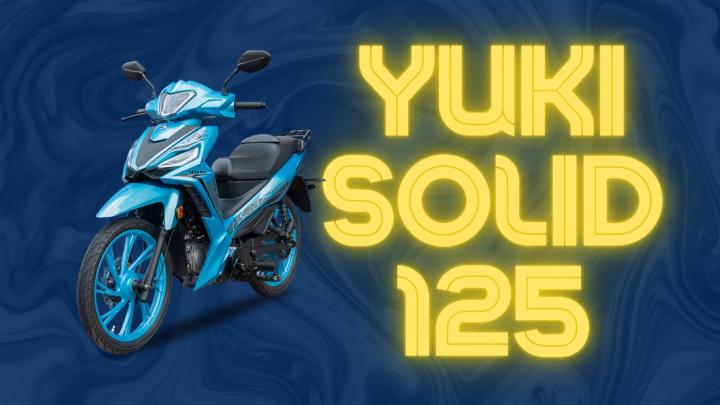 Yuki Solid 125 Motosiklet Özellikleri: güç 14hp tork 10.5nm motor hacmi 125cc ağırlık 93kg fren disk cbs sele 79cm lastik 70/90-17 80/90-17 aydınlatma ful led soğutma hava soğutmalı motor tipi commuter top speed 120km/h fiyat 56500tl yakit kapasitesi 5 litre yakit tüketimi 2.8 litre silindir subap tek silindir 2 subaplı